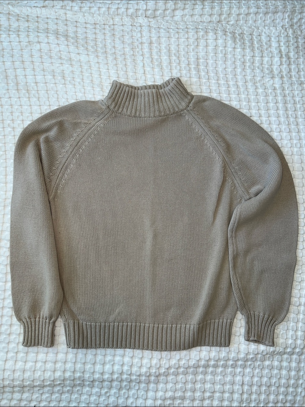 Lands End Mock-Neck Sweater